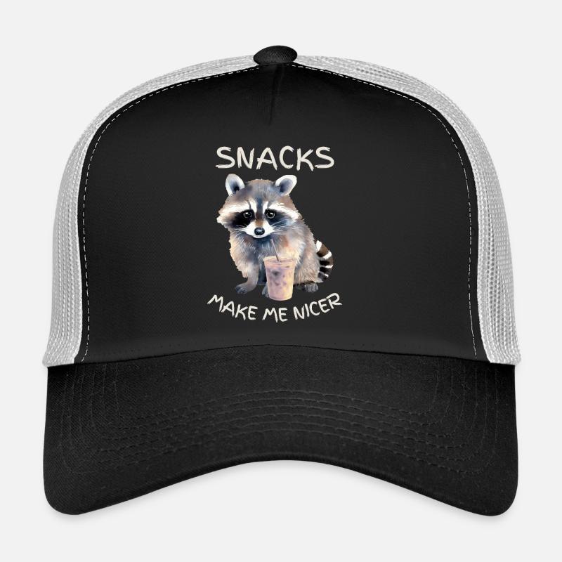 Waschbär-Snackzeit Trucker Cap
