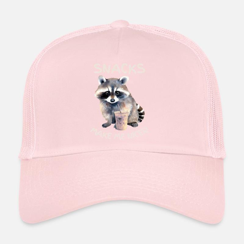 Waschbär-Snackzeit Trucker Cap