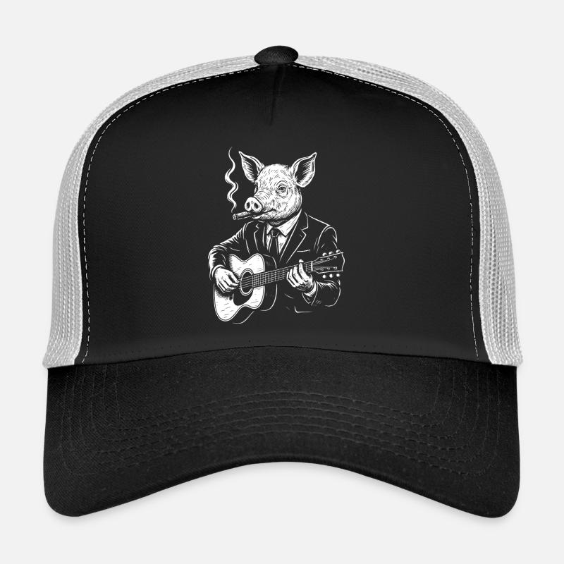 Jazz Pig Guitarist Trucker Cap