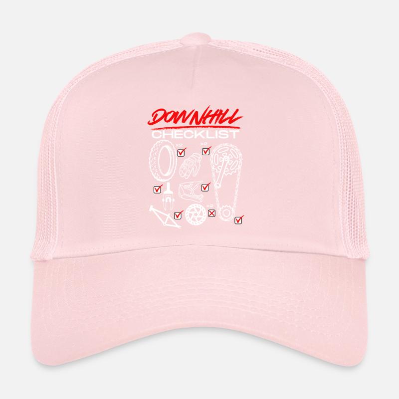 Bicycle Checklist Design Trucker Cap