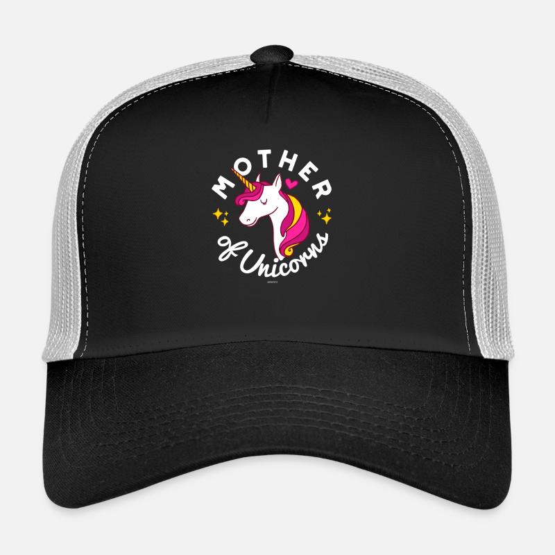 Mère de licornes (cadeau mignon pour les mères) Casquette trucker 