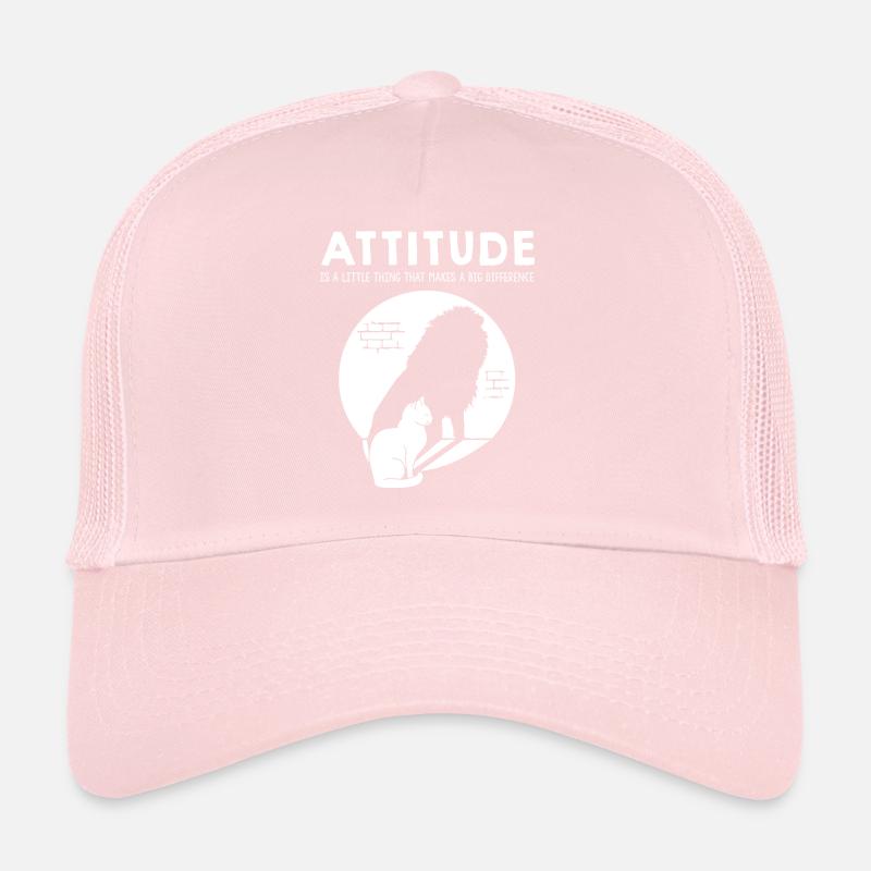 Attitude - Cat Casquette trucker 