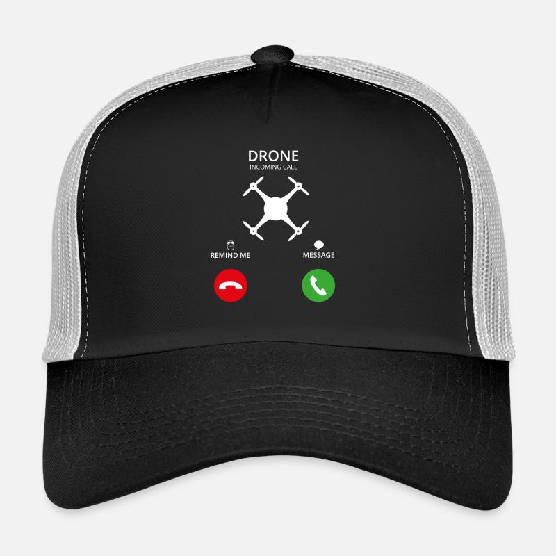 Appel Mobile Call drone drone Casquette trucker 