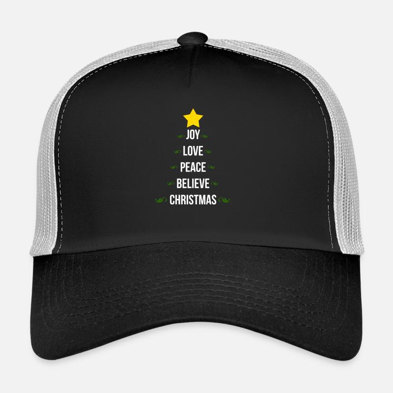 Christmas - Trucker Cap - black/stone grey