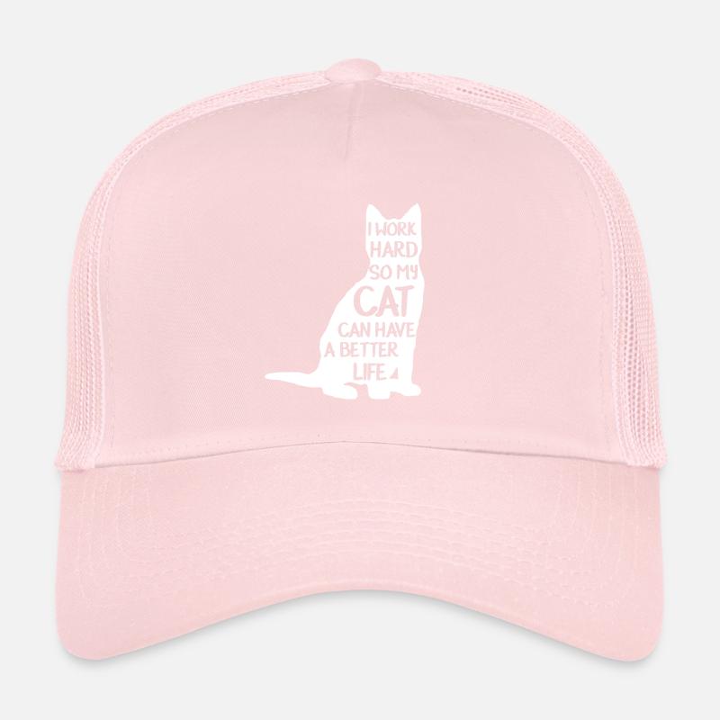 chat avec exigeant Casquette trucker 