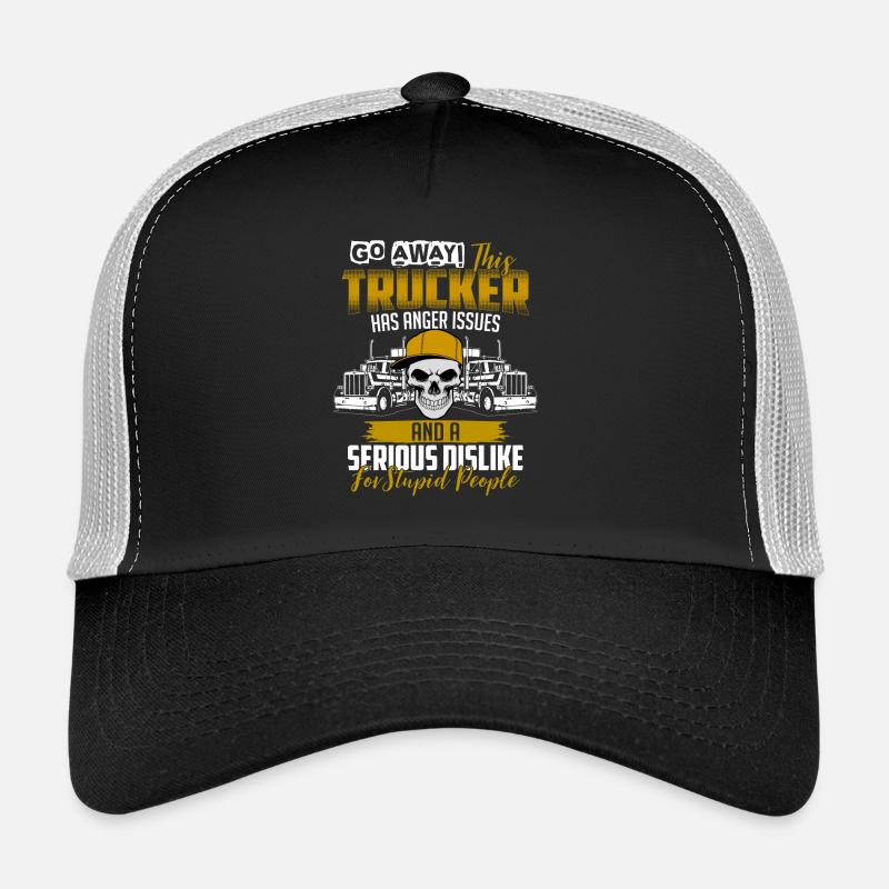 problèmes de colère camionneur Casquette trucker 