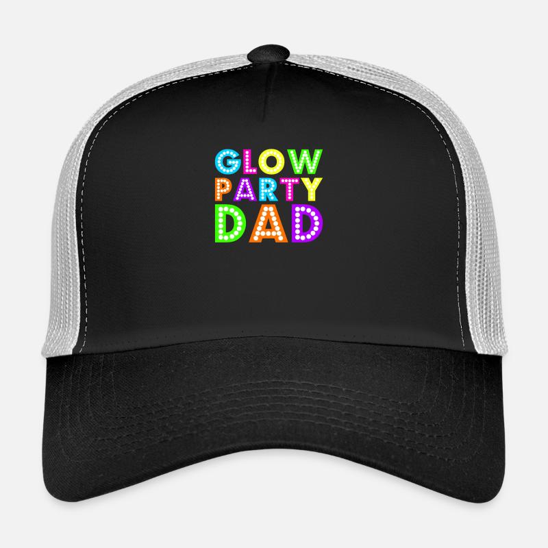 Glow Party Dad Casquette trucker 