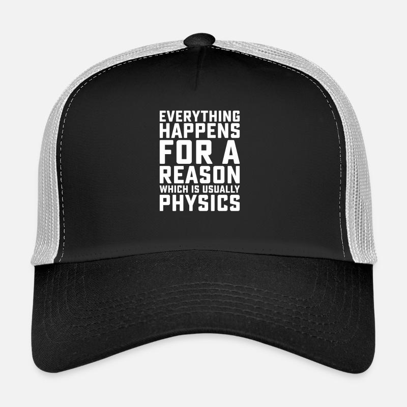 La physique Casquette trucker 