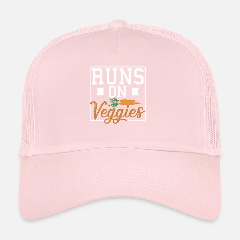 Runs on veggies Trucker Cap