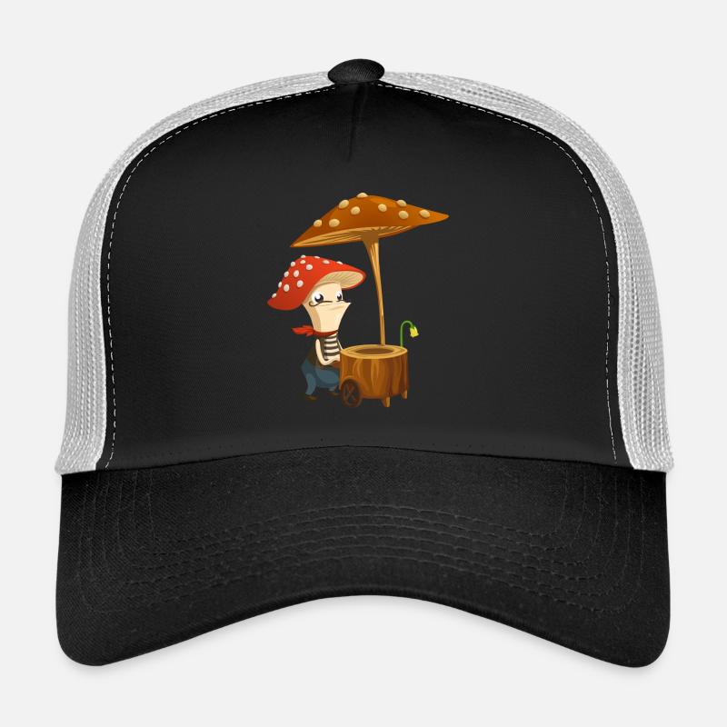 champignons champignons vegetables131 veggie veggie champignons Casquette trucker 