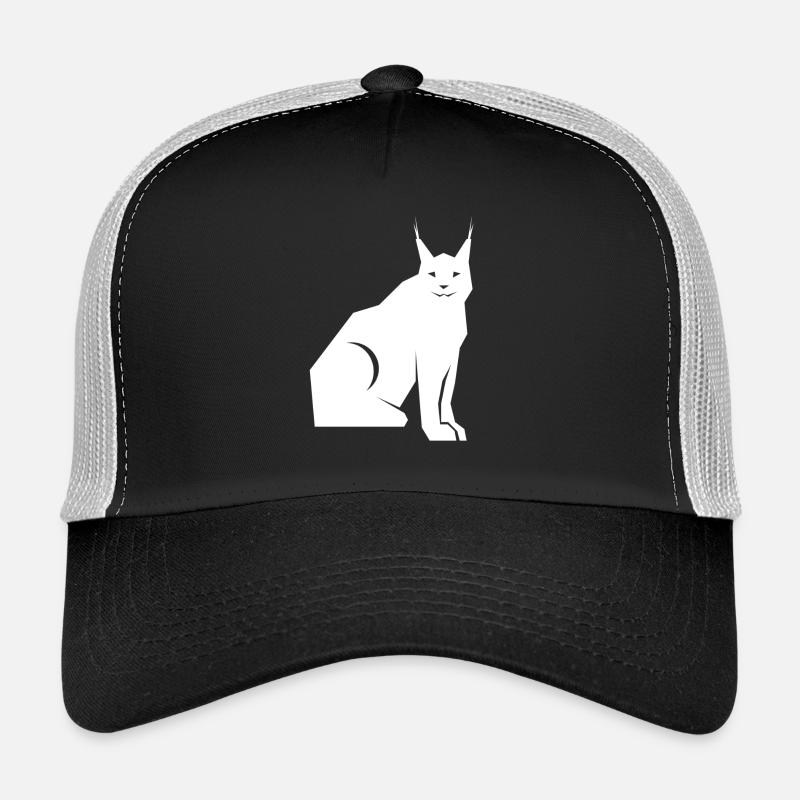luchs - Trucker Cap - Schwarz/Steingrau