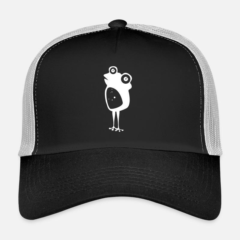 frosch - Trucker Cap - Schwarz/Steingrau