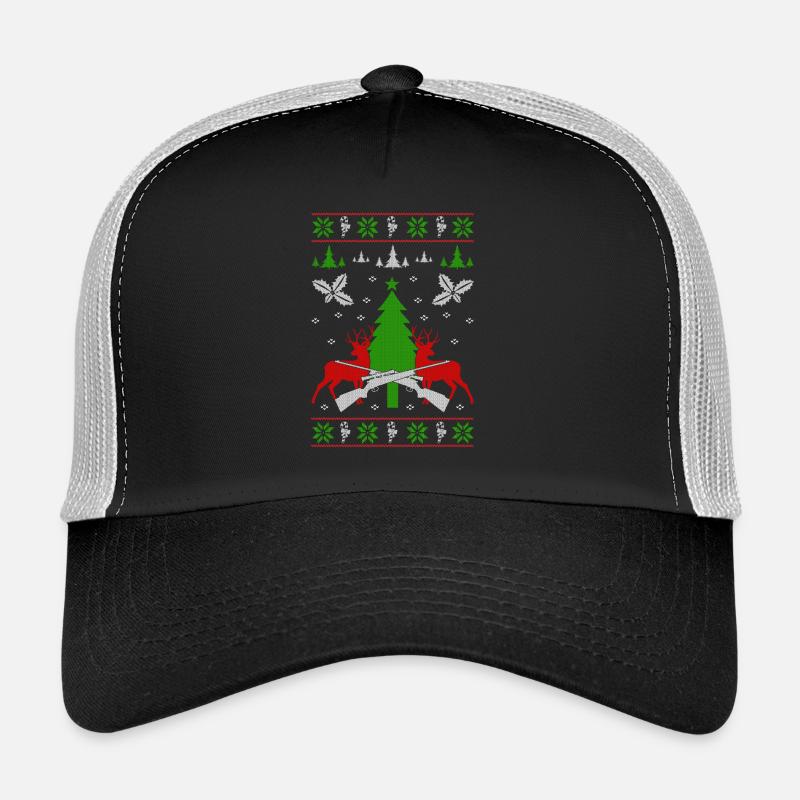Hunter laid poison Jumper Noël Casquette trucker 