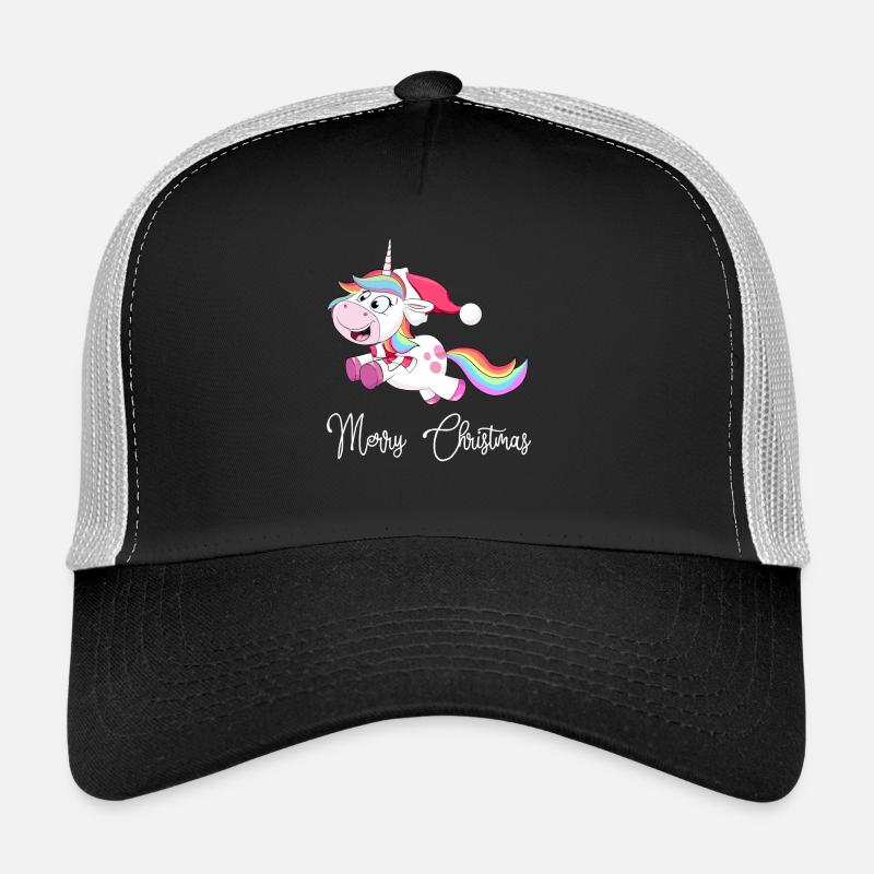 Joyeux Noël Licorne Casquette trucker 