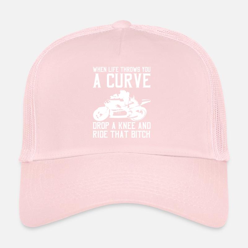 Motorrad - Motorradfahrer - Biker - Geschenk Trucker Cap