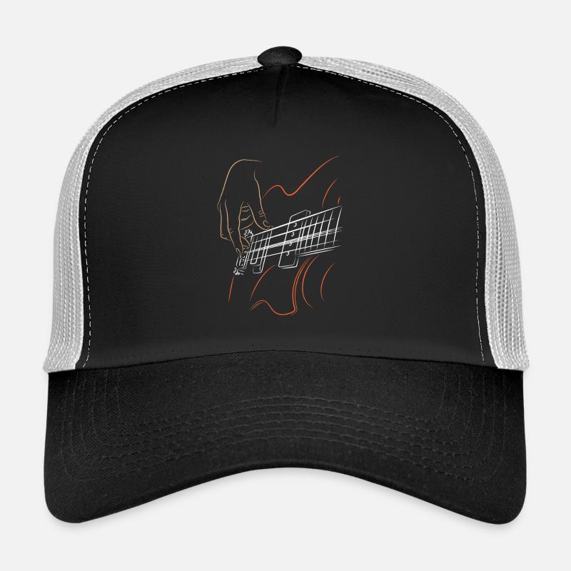 Basse - basse - Casquette trucker  - noir/gris pierre
