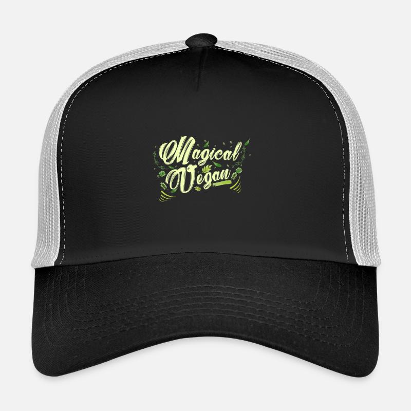 Magical Vegan - Magic Vegan - Animal Rights Trucker Cap