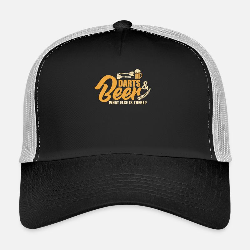 Darts and Beer What Else Is There? Dart und Bier Trucker Cap