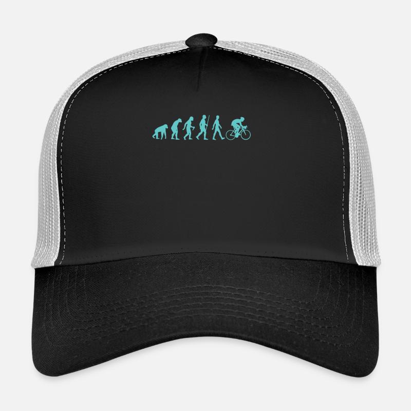 Evolution - VTT - Humour - Cadeau - Fun Casquette trucker 