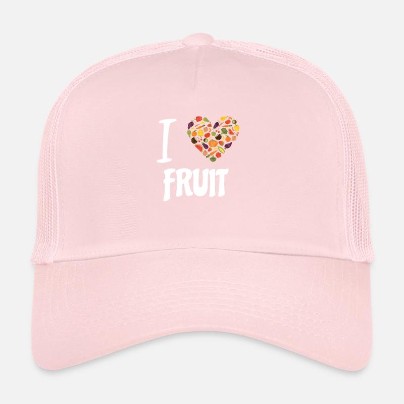I love Fruit - design for fruit lovers gift Trucker Cap
