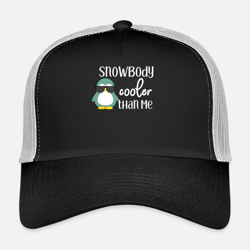 Pinguin - Schnee - Cool - Lustig - Sonnenbrille Trucker Cap