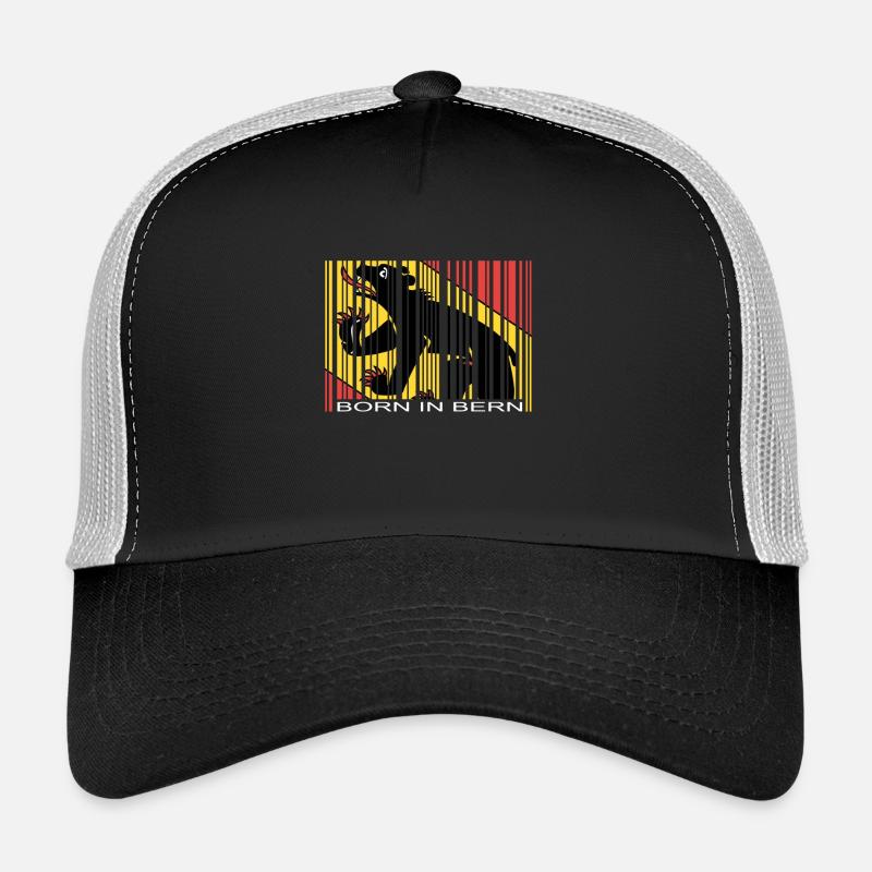 Né à Berne Suisse Suisse Né dans le don Casquette trucker 