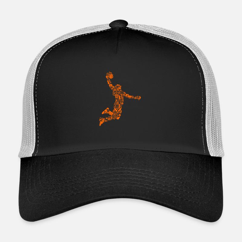 Basketball player - Trucker Cap - black/stone grey