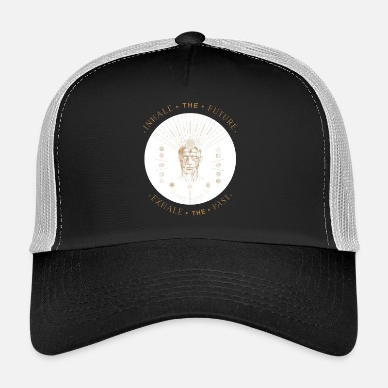 Head 25 - Trucker Cap - Schwarz/Steingrau
