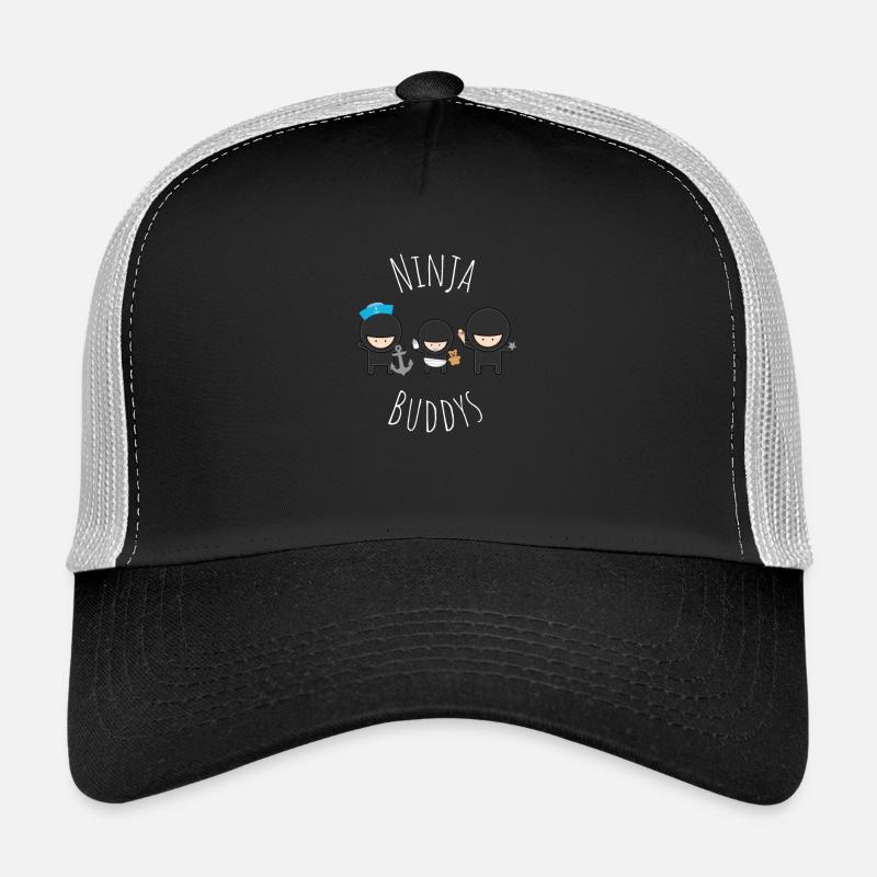 Ninja Amis Conception drôle Casquette trucker 