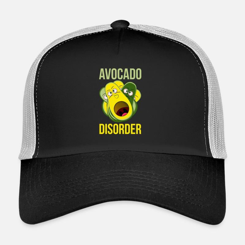 Avocado disorder - Trucker Cap - black/stone grey