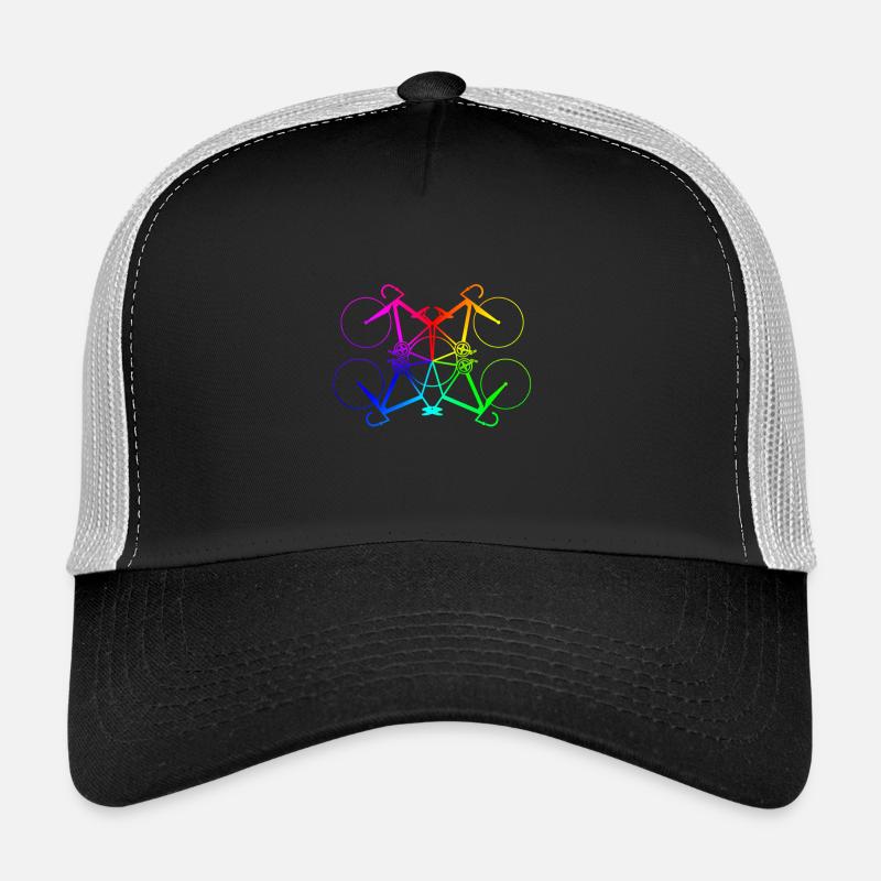 vélos Rainbow - Route cadeau Fixie Casquette trucker 