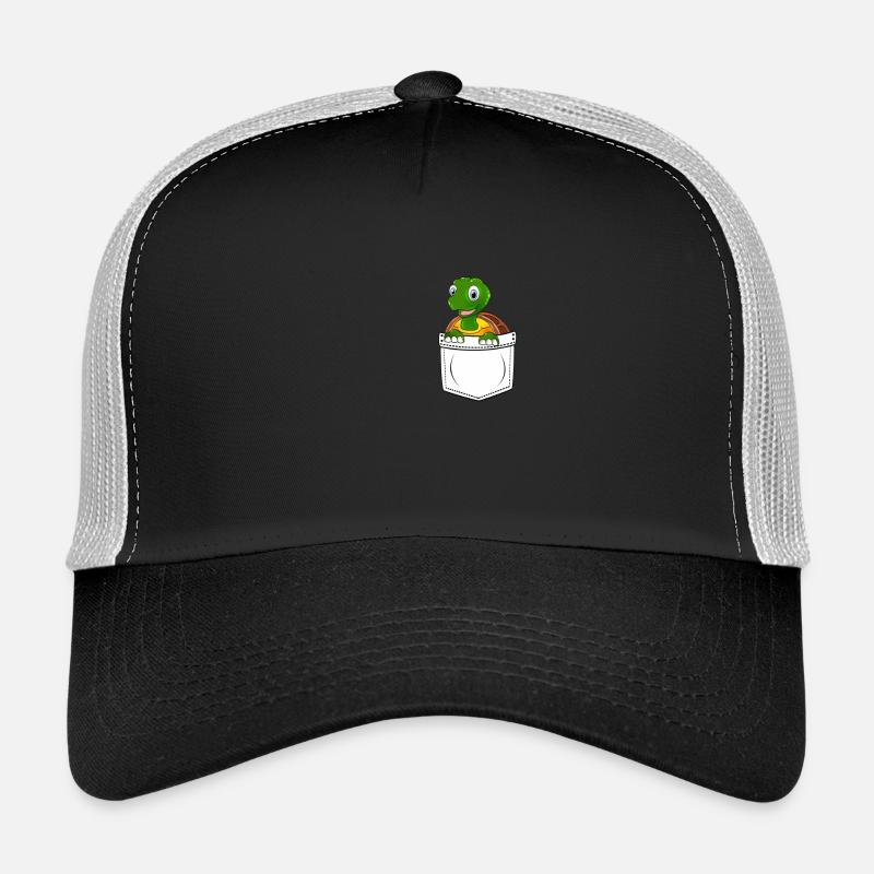 Turtle Reptiles Chest Bag Gift Kawaii Trucker Cap