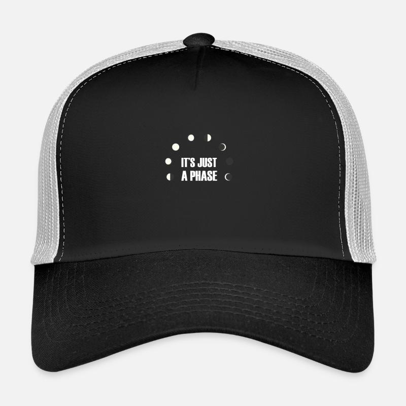Funny Lunar Eclipse Moon Phase Moon Lovers gift Trucker Cap