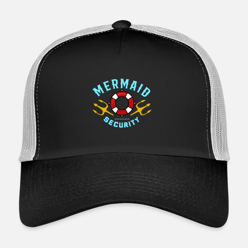 Mermaid Security Gift Trucker Cap