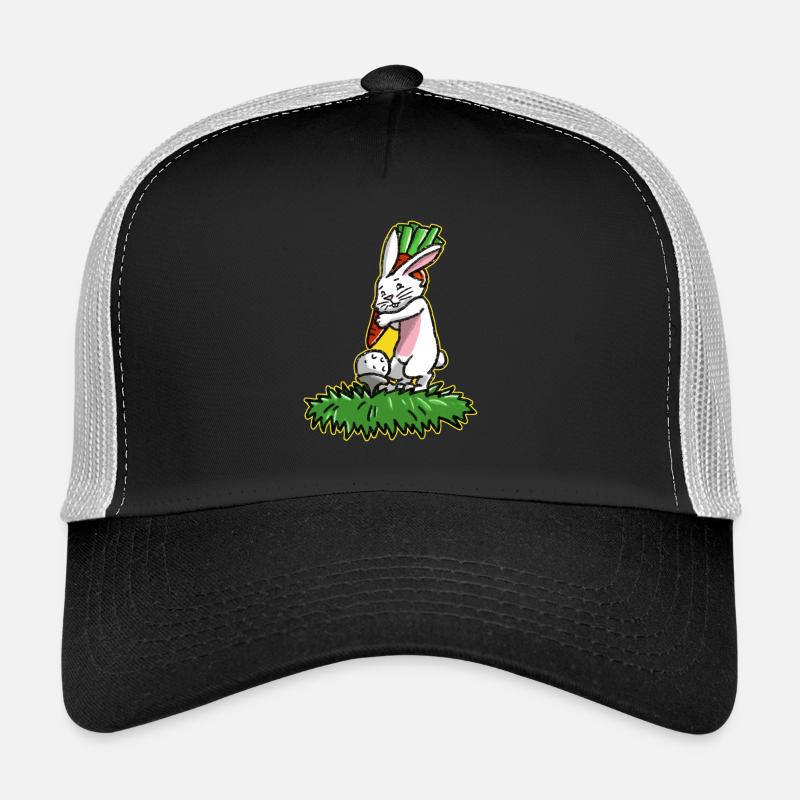 Ich liebe Golf Golfer Osterhase Geschenk Ostern Trucker Cap