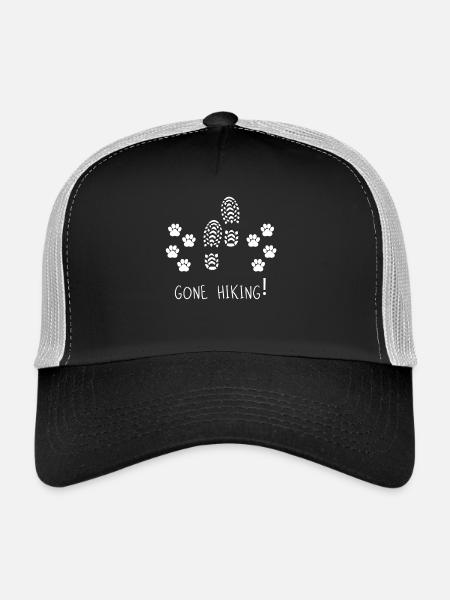 Climbing - mountaineering - mountains - hiking with dog - Trucker Cap - black/stone grey