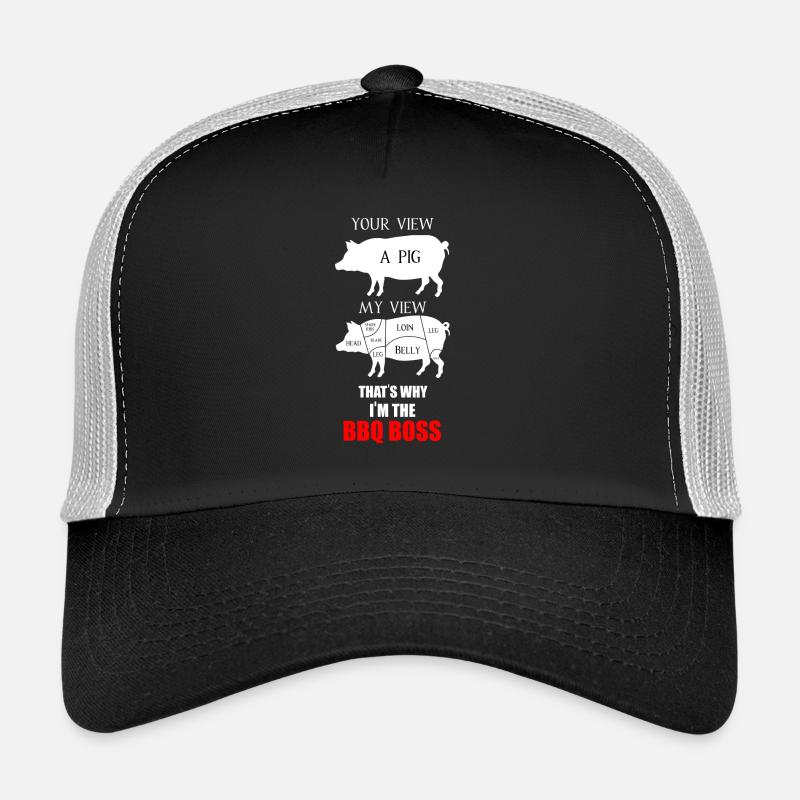 Der König des Barbecue Trucker Cap
