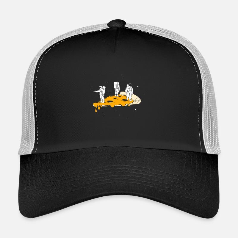 Space Pizza Trucker Cap