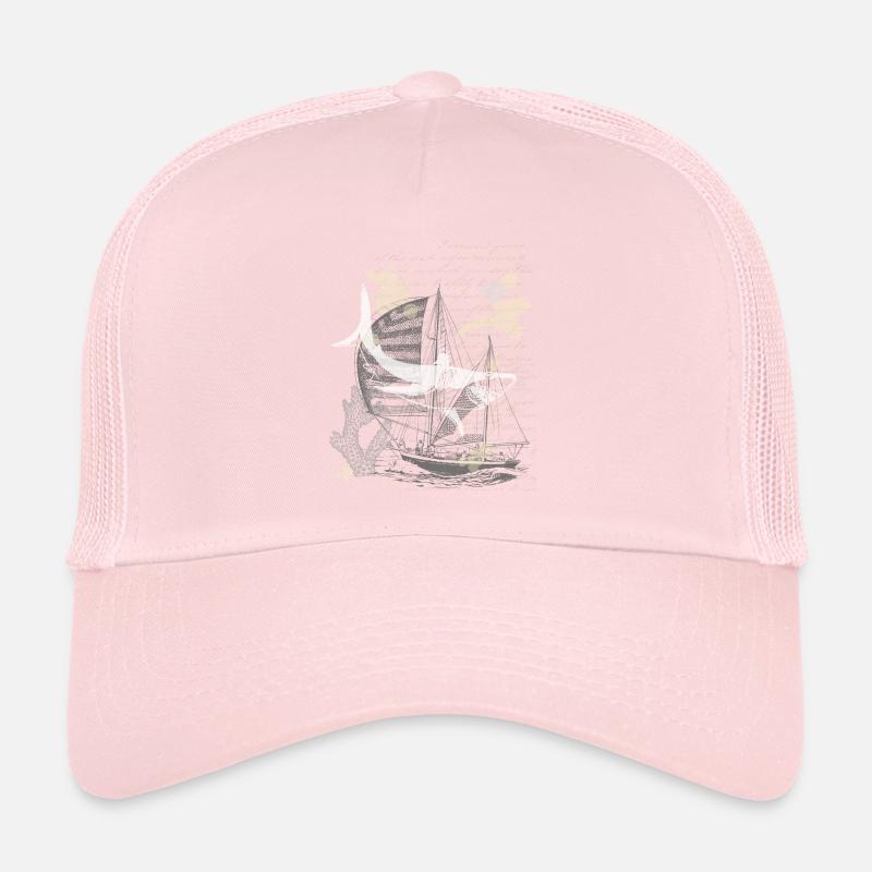 Requin design vintage steampunk nautique Casquette trucker 