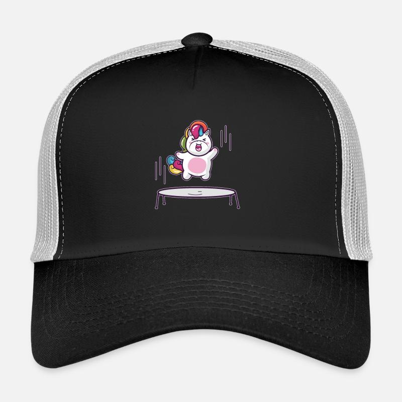 Trampoline licorne Casquette trucker 
