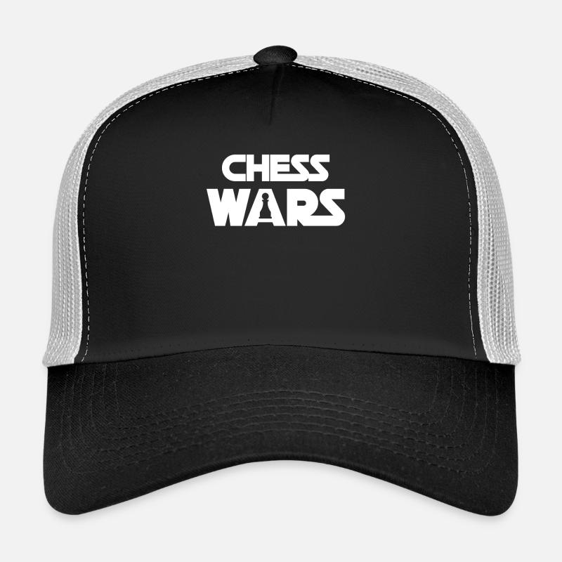 Echecs - Joueur d'échecs - Jeu d'échecs - Cadeau Casquette trucker 