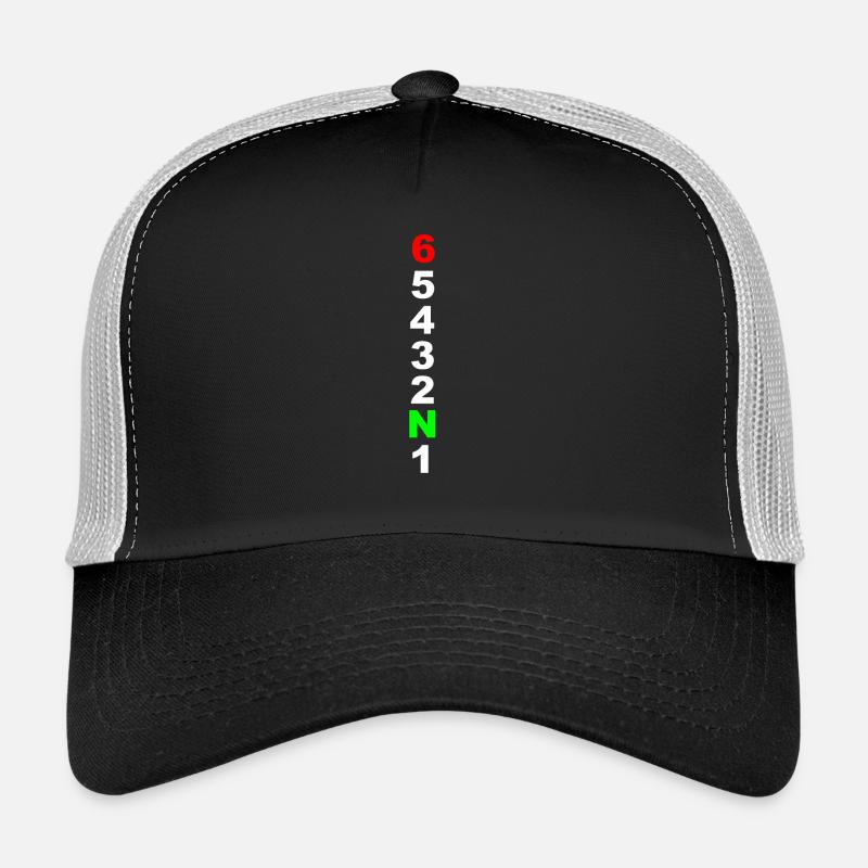 moto - Casquette trucker  - noir/gris pierre