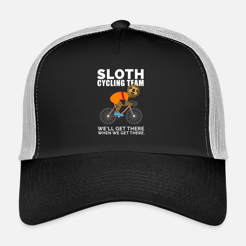 Équipe de cyclisme paresseux Casquette trucker 