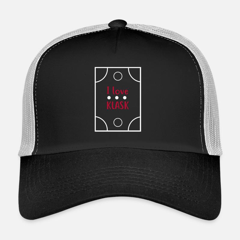 I love KLASK - Spiel Game Trucker Cap
