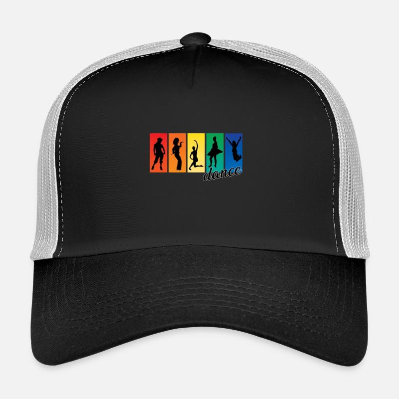 danse - Casquette trucker  - noir/gris pierre