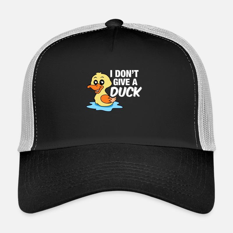 Funny Duck - Trucker Cap - black/stone grey