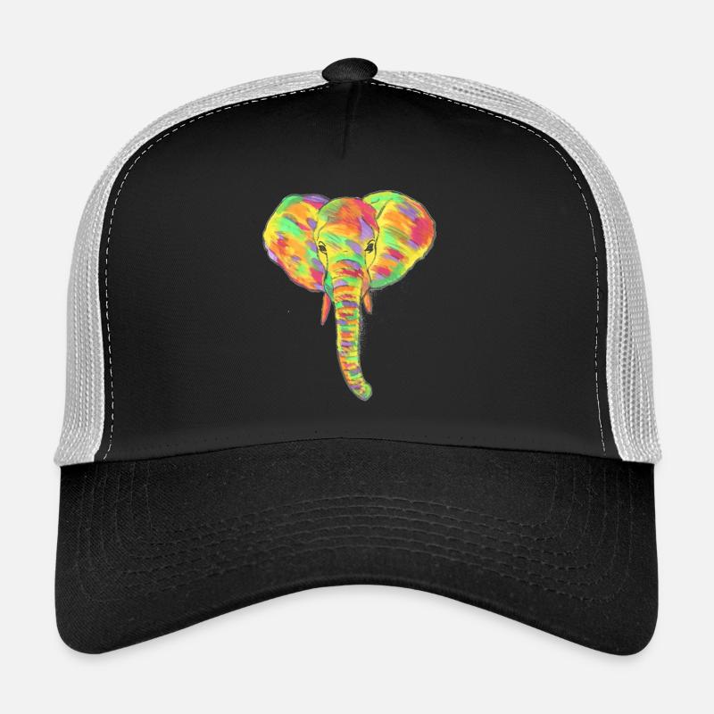 Happy Elephant Trucker Cap