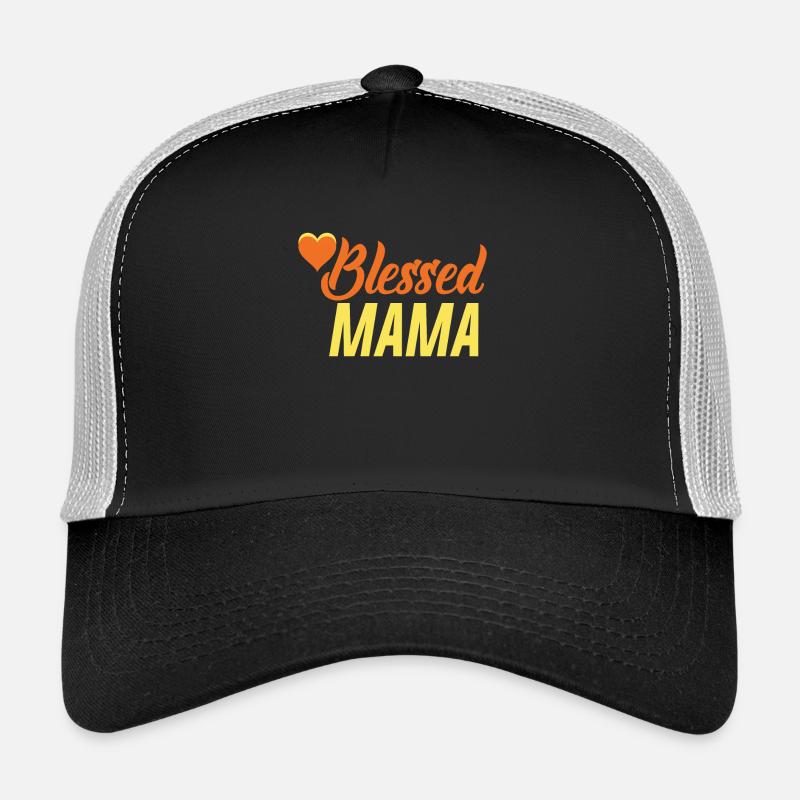 MOM 16 - Trucker Cap - Schwarz/Steingrau