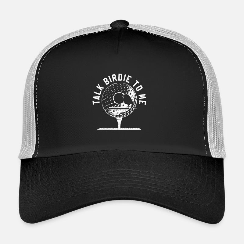 Golf - Trucker Cap - Schwarz/Steingrau