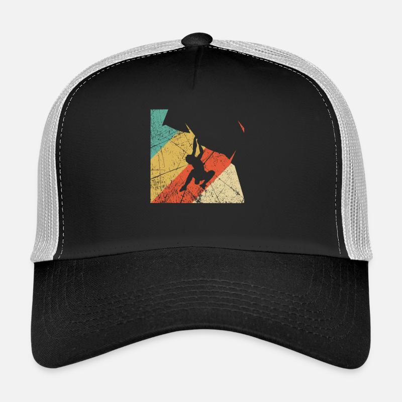 Vintage Klettern Geschenk Trucker Cap